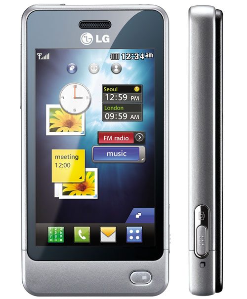 LG GD510 01 - LG mostra in immagini il cellulare touchscreen GD510 'Pop'