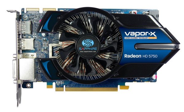 Sapphire HD 5750 Vapor X 01 - SAPPHIRE presenta la nuova Radeon HD 5750 Vapor-X