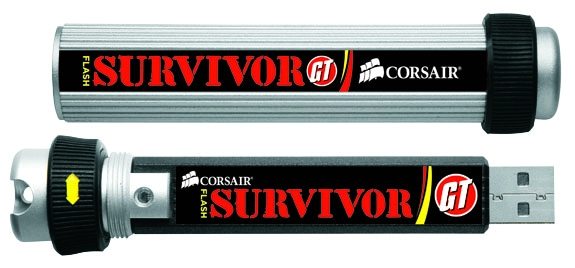 Corsair Flash Survivor GT 64GB 01 - Corsair Survivar GT, disponibile in tagli da 32GB e 64GB