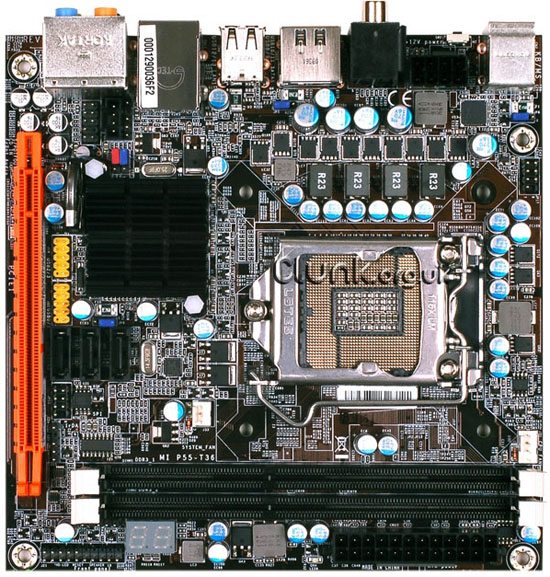 DFI MI P55 T36 board 2 - DFI lancia la nuova motherboard Mini ITX MI P55-T36