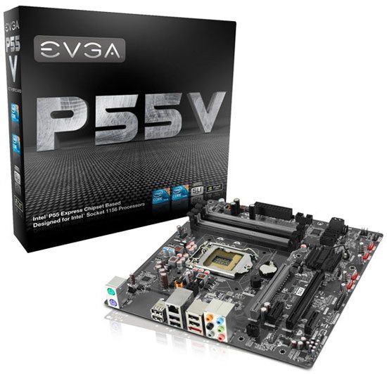 EVGA P55V 01 - EVGA P55V: chipset Intel P55 per tutti