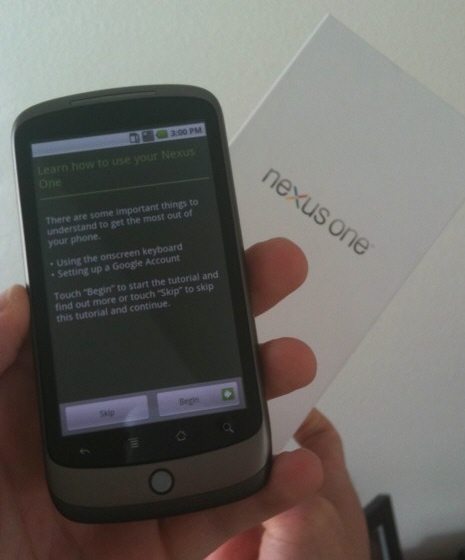 Google Nexus One 02 - Google Phone, presentazione ufficiale per il 5 Gennaio?