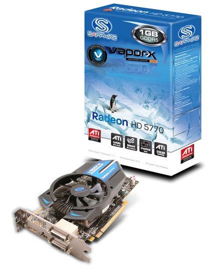 hd5770vaporx - Sapphire presenta la nuova Radeon HD 5770 Vapor-X