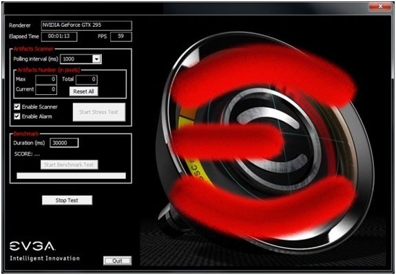 EVGA GPU test soft 01 - EVGA a lavoro su un benchmarking tool per schede video?