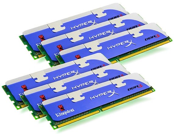 Kingston HyperX 6m DDR3 kit 01 - Kingston presenta kit memoria HyperX da 24GB