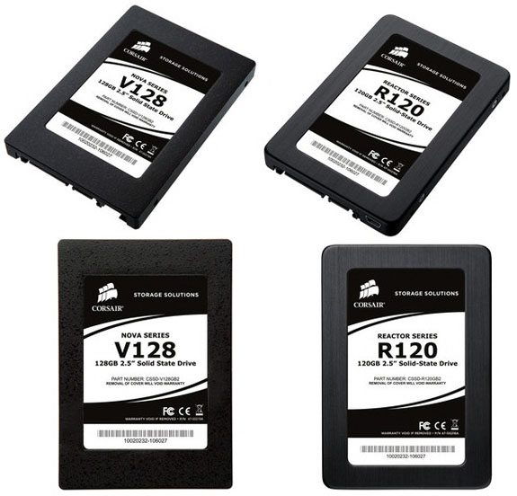 Corsair Nova Reactor SSDs 01 - Corsair lancia i nuovi hard disk SSD Nova e Reactor