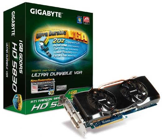 Gigabyte Radeon HD 5830 01 - Radeon HD 5830: specifiche e data di lancio confermate