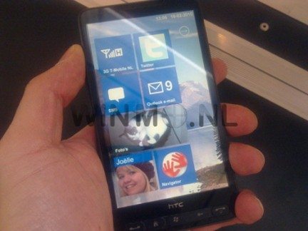 HTCHD2conWindowsPhone7 - HTC HD2 e Window Mobile 7? Forse...