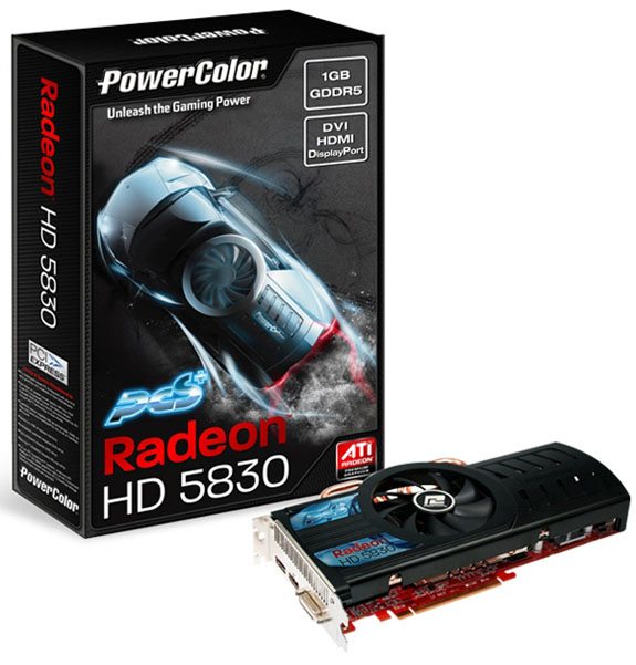 PowerColor PCS HD5830 01 - AMD Radeon HD 5830 al debutto, la serie Cypress è completa