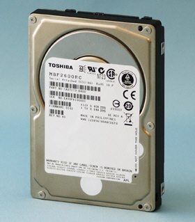 Toshiba MBF2600RC HDD 01 - Toshiba presenta hard disk da 2.5" e 10000RPM