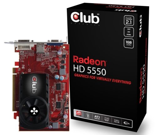 club3d hd5550 1 - AMD pronta al lancio della Radeon HD 5550?