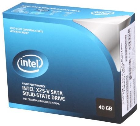 Intel X25 V 40GB SSD 02 - Intel svela il nuovo hard disk SSD X25-V da 40GB