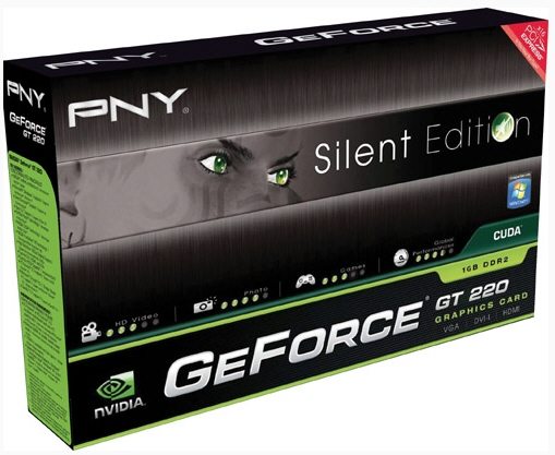 PNY GeForce GT 220 Silent Edition 01 - Da PNY una GeForce GT 220 Silent Edition