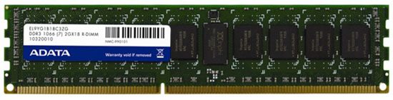 A Data DDR3L 1066 RDIMM 01 - Da A-DATA memorie DDR3L con certificazione Westmere-EP