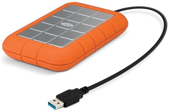 LaCie Rugged USB 3.0 01 - USB 3.0 anche per l'hard disk LaCie Rugged