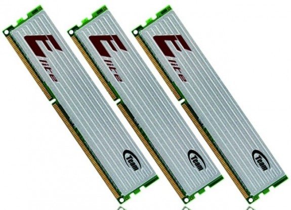 teamgroupeliteddr3trichannel - Da Team Group memorie DDR3-1333 low voltage