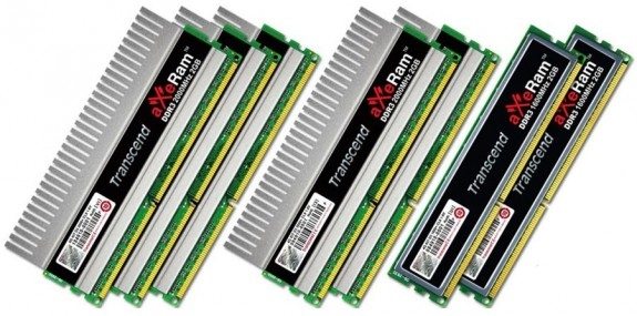 transcendaxeramddr3 - Transcend presenta nuove memorie aXeRam DDR3-2000 da 8GB