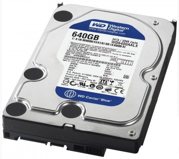 wdcaviarbluewd6400 - Western Digital presenta un nuovo hard disk Caviar Blue con interfaccia SATA III