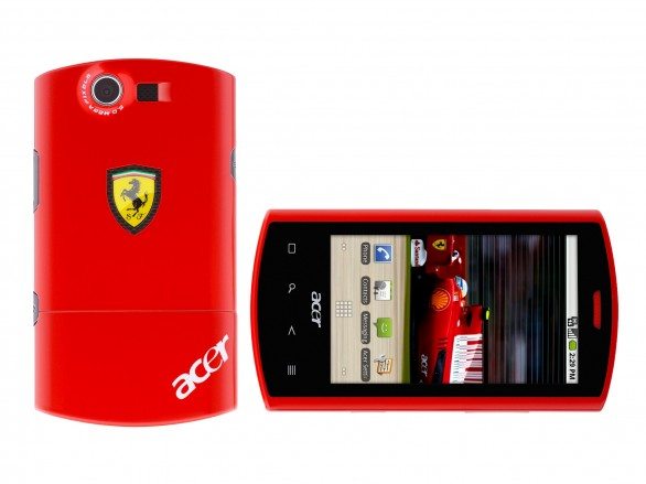 AcerLiquidEFerrari - Acer Liquid disponibile nell'edizione Ferrari