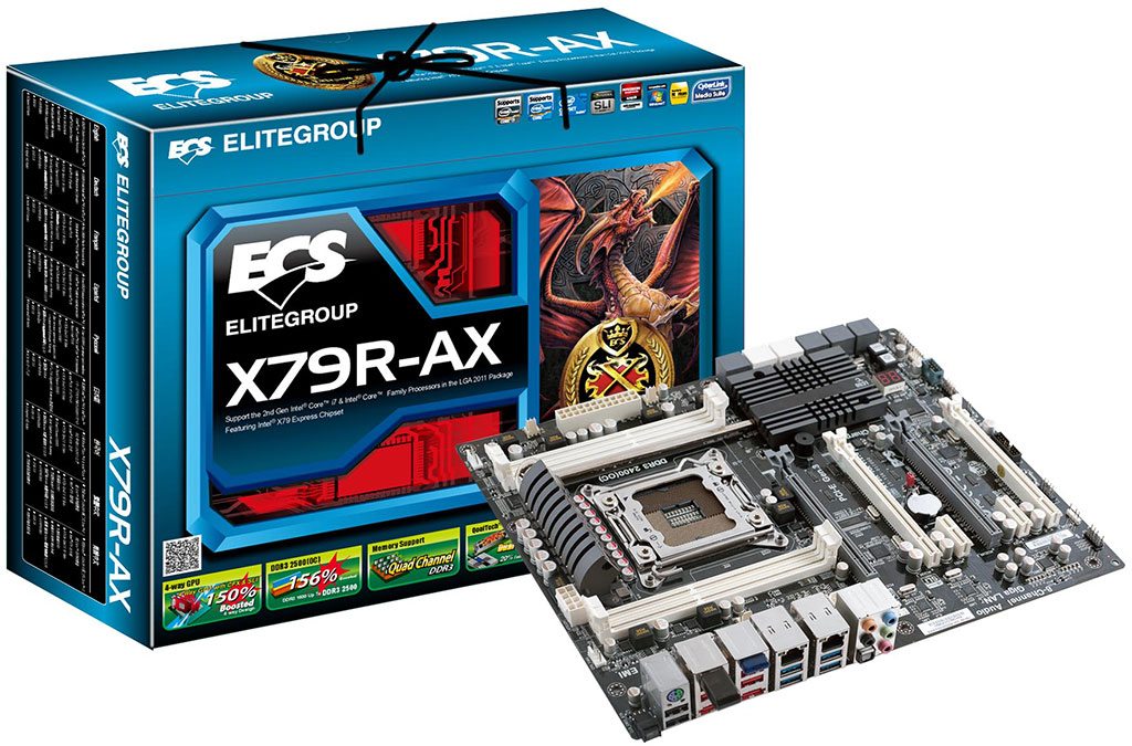 ecs intel x79 - ECS Black X79: nuova motherboard per CPU Sandy Bridge-E