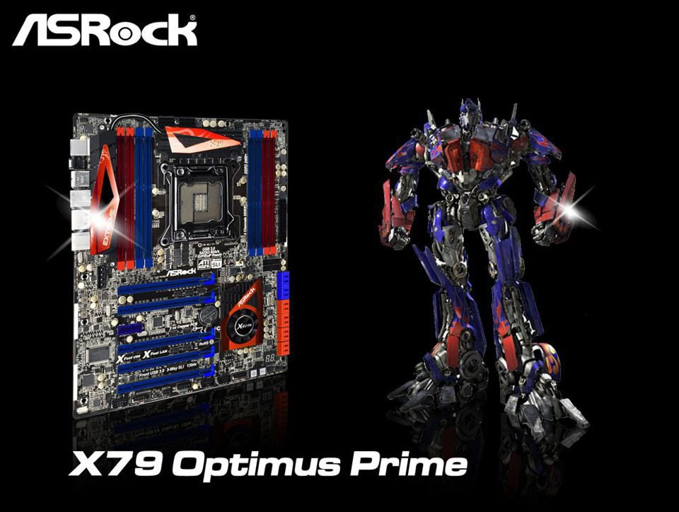 asrockoptimusprimex79 - Nuovi "colori" per le motherboard ASRock LGA2011