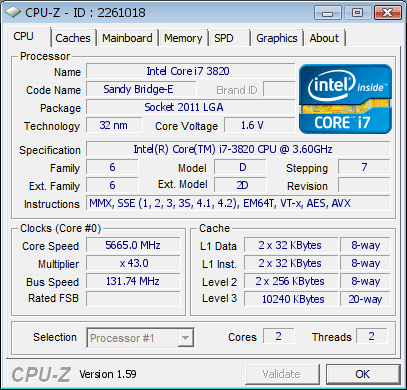 Intel Core i7 3820 Overclocked to 5 666 - Overclock: Intel Core i7-3820 raggiunge i 5.666GHz