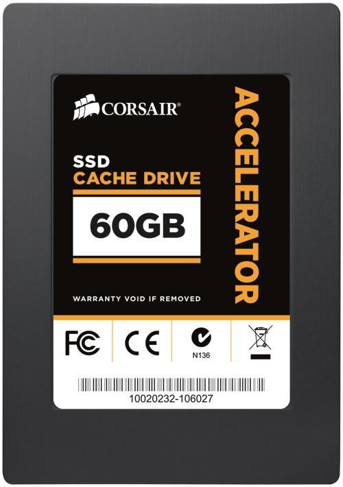 SSD ACC T 60GB - Corsair annuncia il lancio delle unità cache Accelerator Series