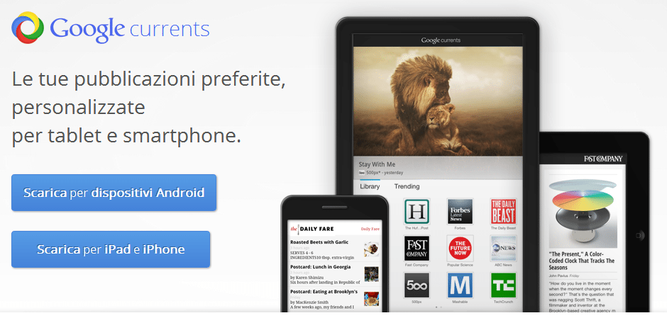 googlecurrents - Google Currents sbarca in Italia. Aggiungi Hardwarezone.it