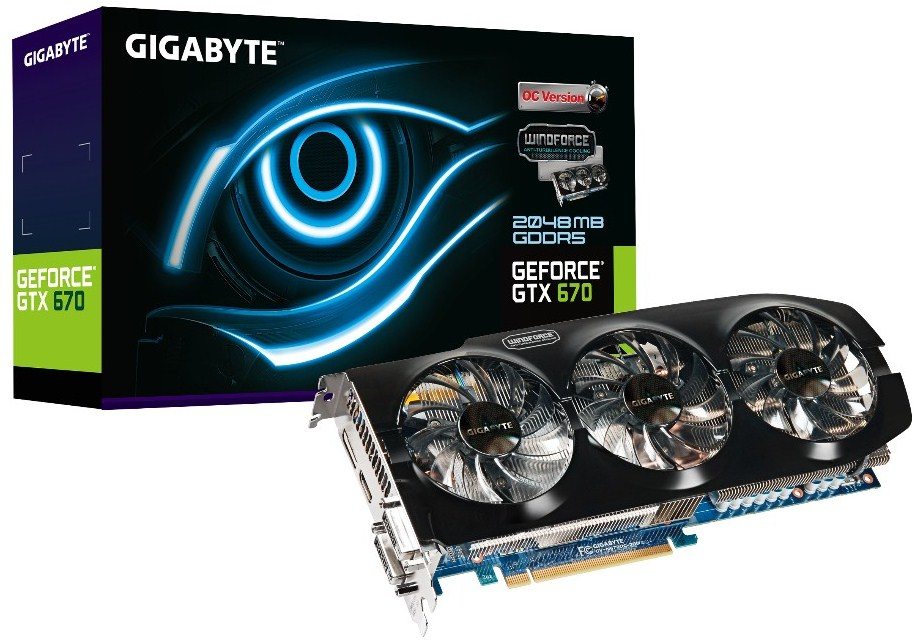 geforcegtx670 gigabyte - Prime immagini e informazioni per la GeForce GTX 670 WindForce 3X