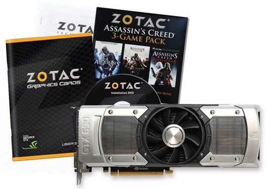 zotac gtx 690 - Zotac annuncia il lancio della GeForce GTX 690. In bundle Assassin's Creed