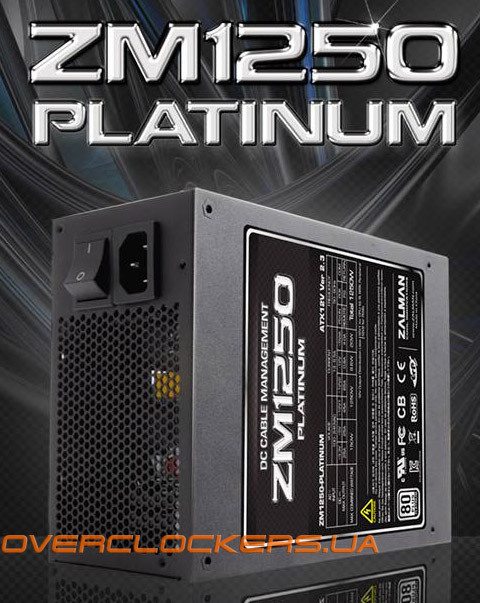 zalman psu - Zalman annuncia il lancio dell'alimentatore ZM1250 Platinum