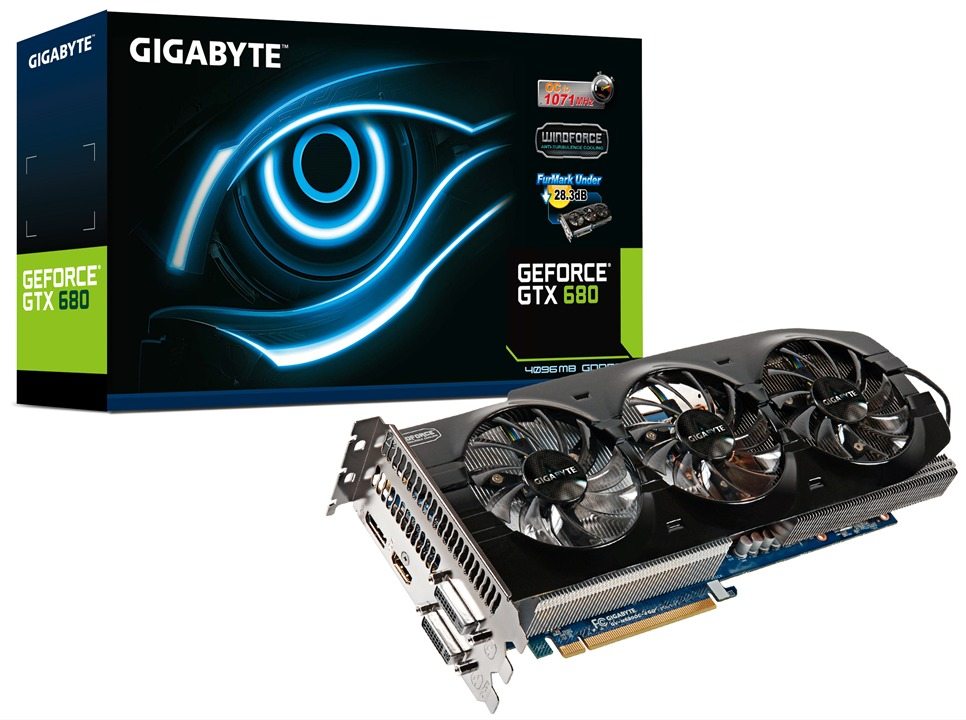 gigabyte gv n680oc 4gd 02 - Gigabyte pronta al lancio di una GeForce GTX 680 OC con 4 GB di memoria