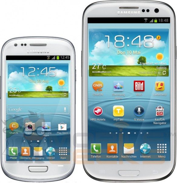 samsung galaxy s3 mini vs samsung galaxy s3 - Prezzo e informazioni per il Samsung Galaxy S III Mini