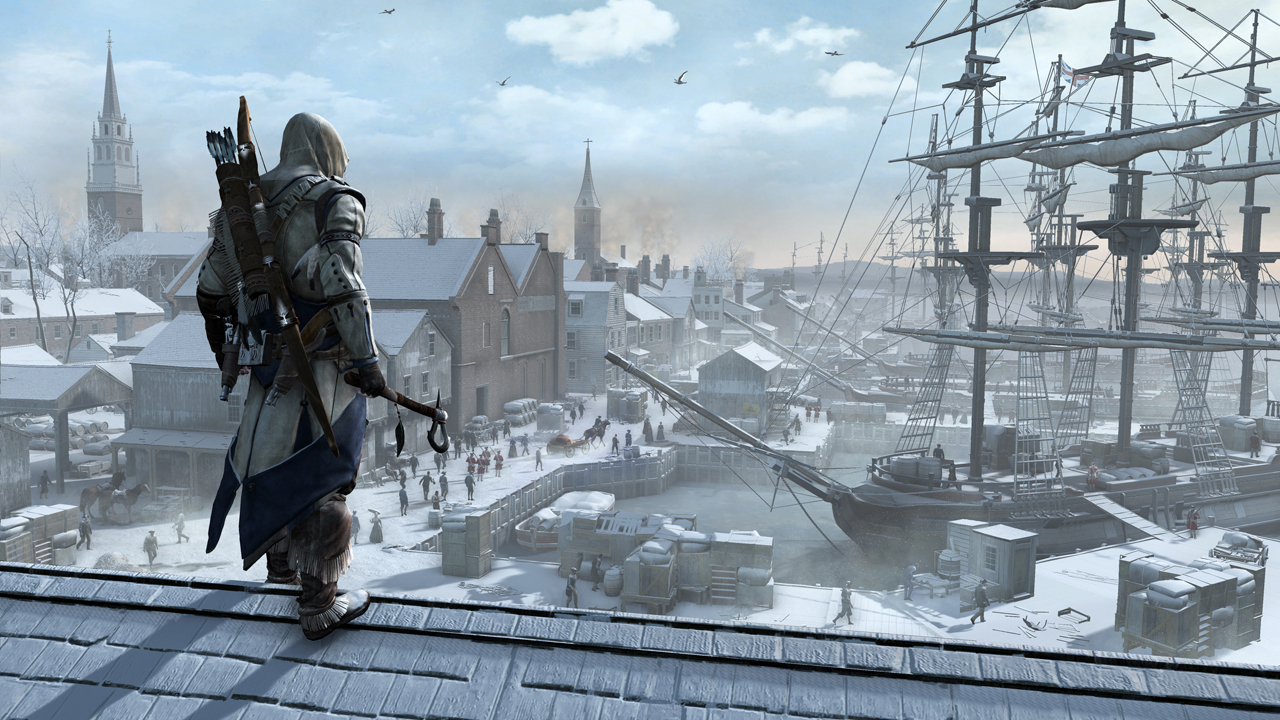 assassins creed 3 boston - Assassin's Creed 3: più cura per la versione PC con DX11 e patch incluse