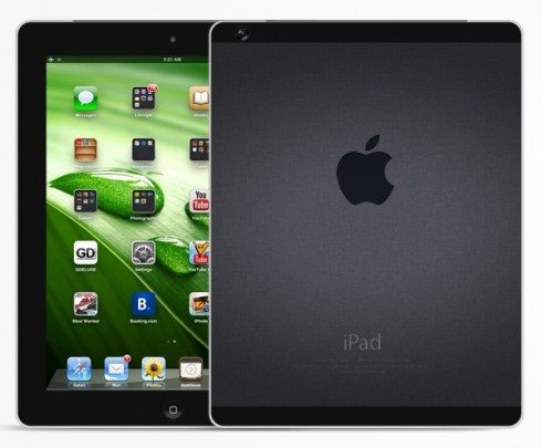 ipad 5 concept - iPad 5 sarà disponibile a Marzo. Ecco le prime indiscrezioni