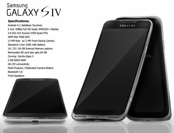 galaxy s4 - Nuove indiscrezioni e immagini per il Galaxy S IV