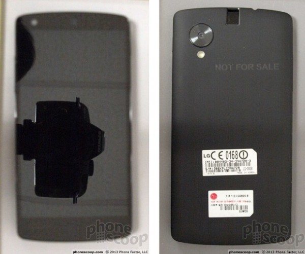 LG Nexus 5 600x501 - Google Nexus 5: ecco le immagini ufficiali