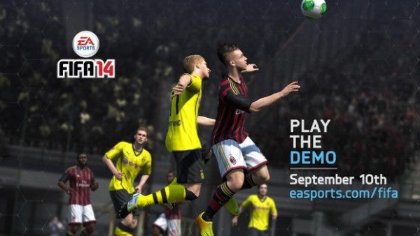 fifa 14 demo 600x338 - FIFA 14: disponibile il link per il download della demo