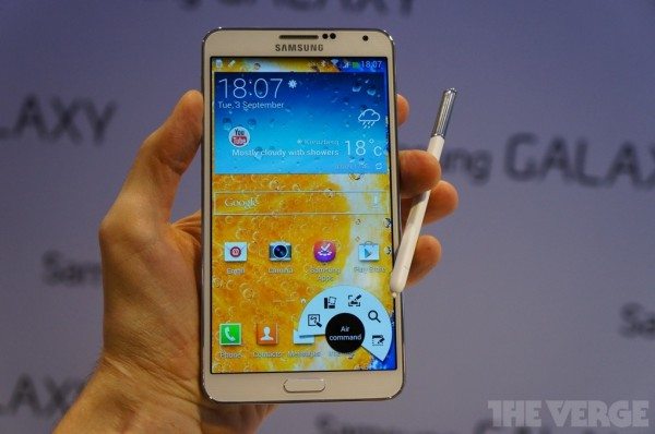 galaxy note 3 official 1 600x398 - Samsung presenta ufficialmente il Galaxy Note 3