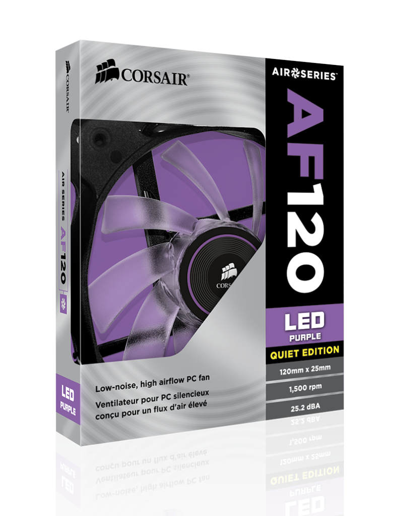 3D BOX AF120 LED purple 794x1024 - Corsair annuncia nuove ventole Air Series AF140 LED e AF120 LED