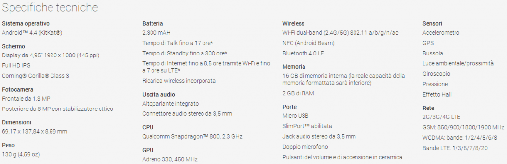 nexus5c 1024x331 - Nexus 5 disponibile sul Play Store; la versione da 16GB a 349€